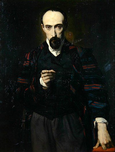 Portrait of Achille Deveria (1800-57) by Louis Boulanger